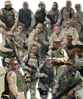 Members of the 414th MP Co deployed to Afghanistan